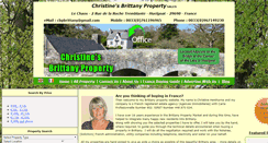 Desktop Screenshot of christinesbrittanyproperty.com